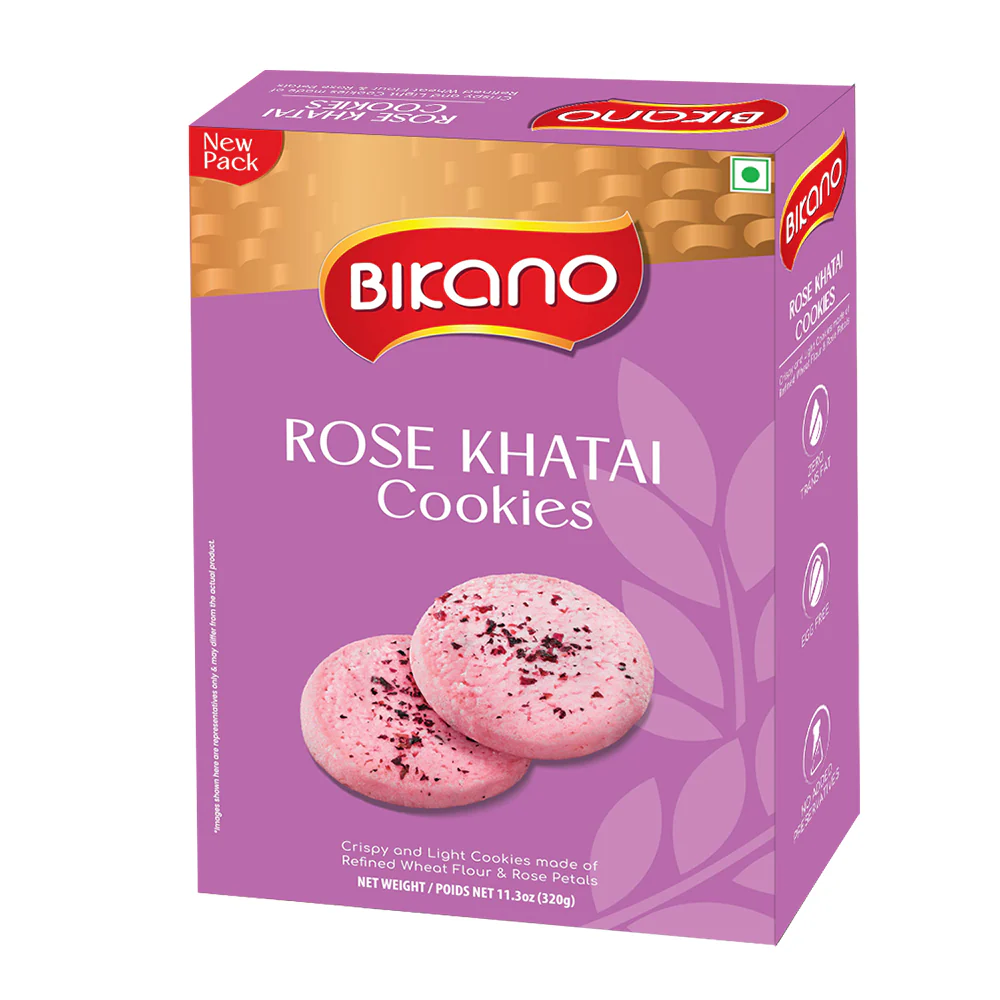 Bikano Rose Khatai Cookies 1Pack
