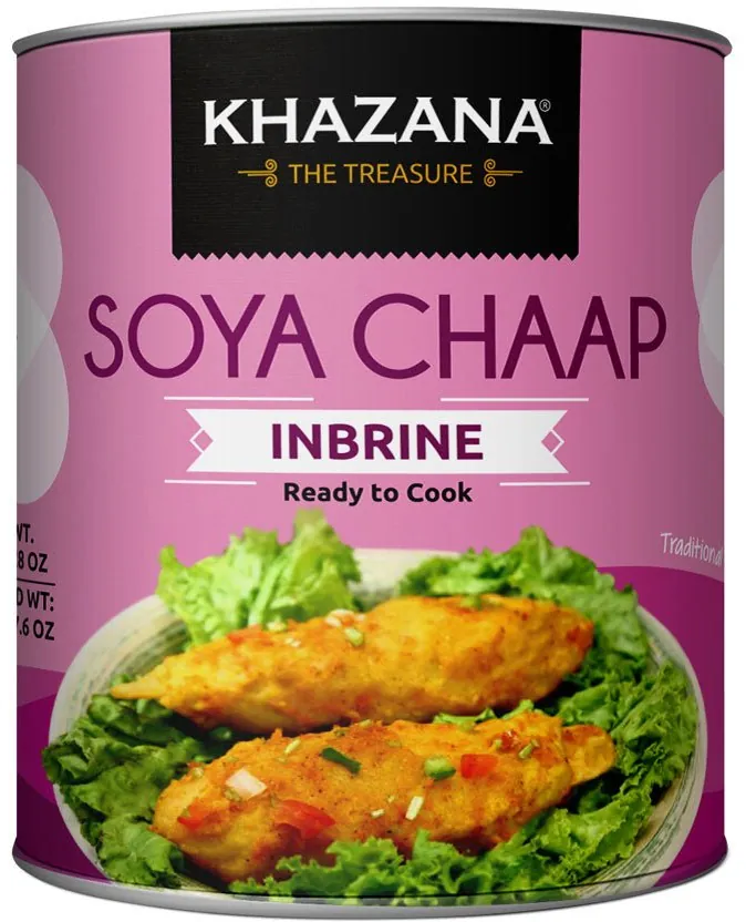 Khazana Soya Chaap (in Brine) 1Pack