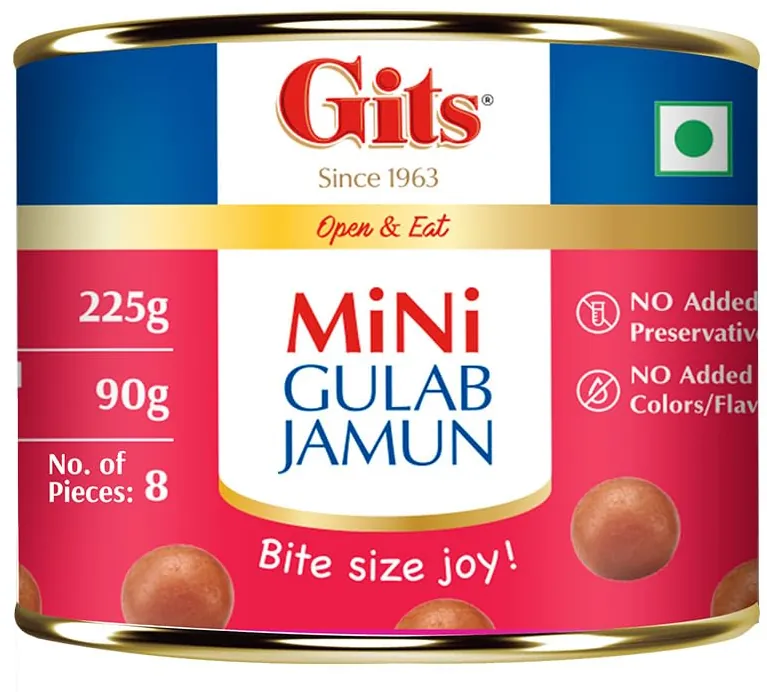 Gits Mini Gulab Jamun 225Gm
