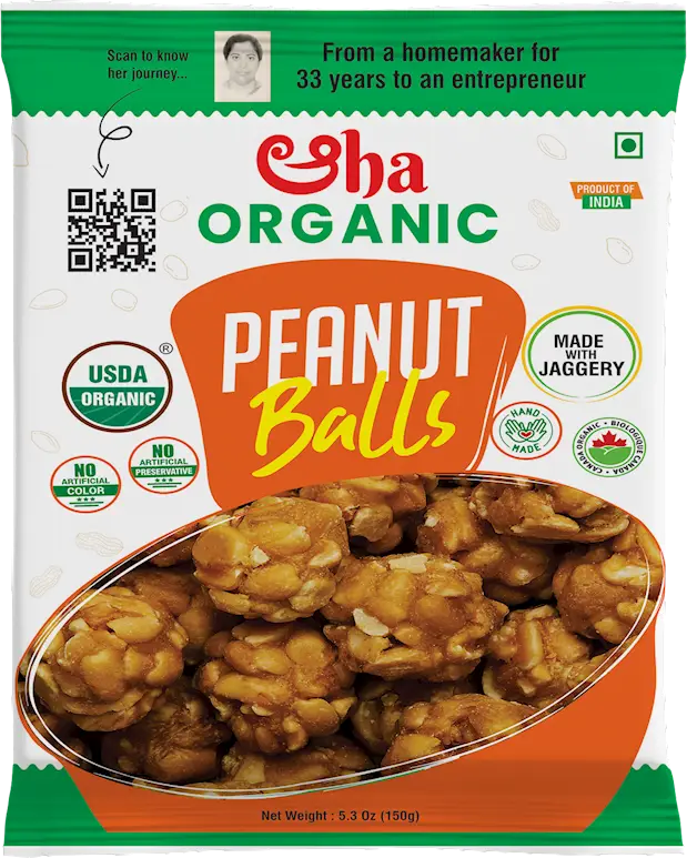Aha Organic Peanut Balls 1Pack