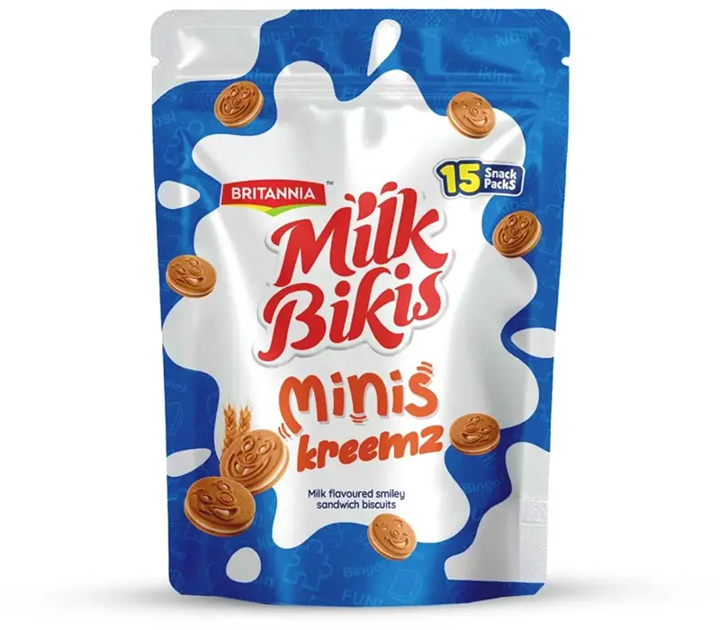 Britannia Milk Bikis - Minis Kreemz 1Pack