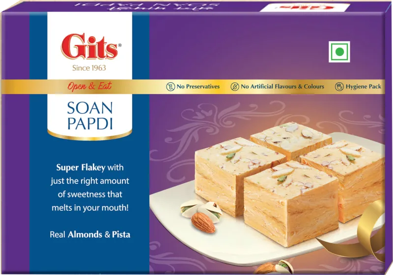 Gits  Soan Papdi - 500 Gms 500Gm