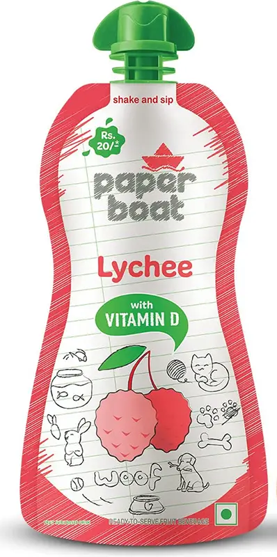 Paper Boat - Lychee (jello Mello With Vitamin D) 1Pack