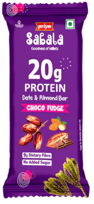 Priya Sabala Date & Almond Bar - Choco Fudge 1Pack