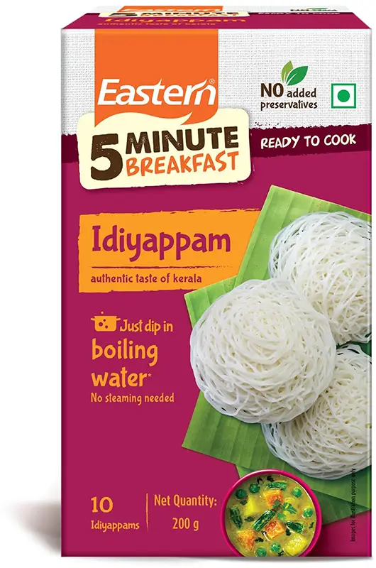 Eastern 5 Minute Breakfast - Idiyappam - Ready-to-cook 1Pack