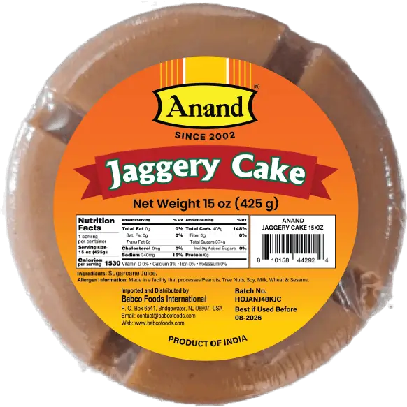 Anand Jaggery Cake