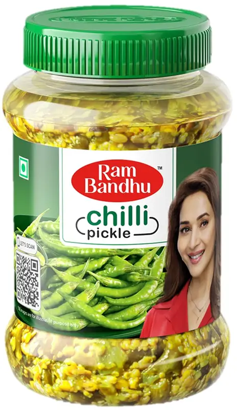 Ram Bandhu Chilli Pickle 350Gm