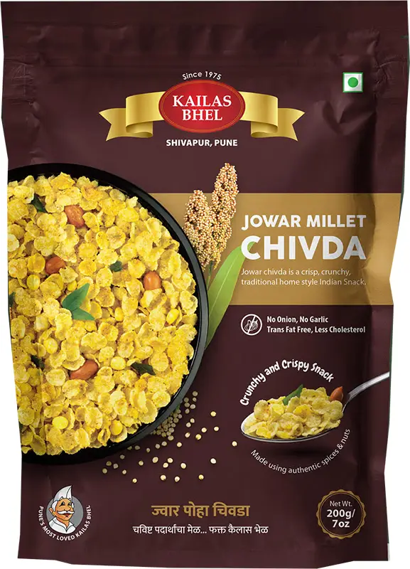 Kailas Bhel Jowar Millet Chivda 1Pack