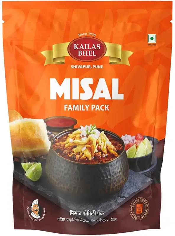 Kailas Bhel Misal Family Pack 1Pack