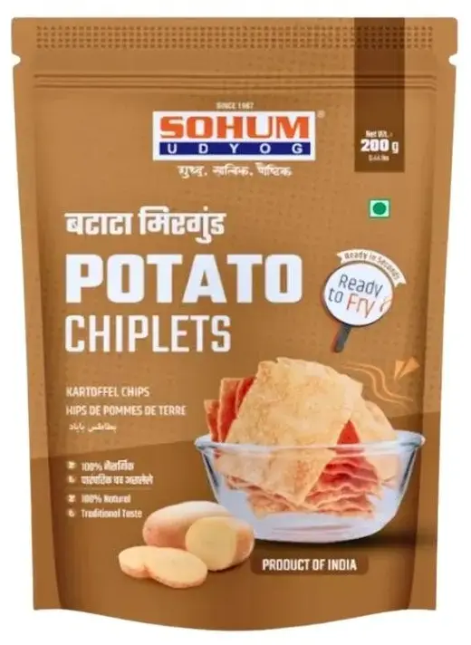 Sohum Udyog Potato Chiplets 200Gm