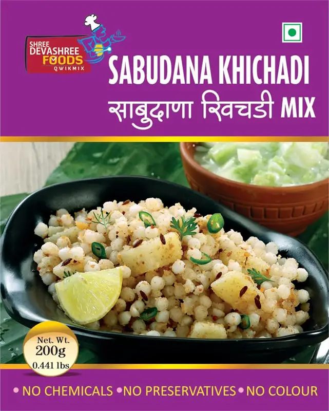 Shree Devashree Foods Sabudana Khichadi Mix 200Gm