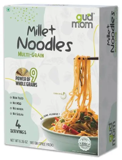 Gud Mom Millet Noodles (multi-grain) 180Gm