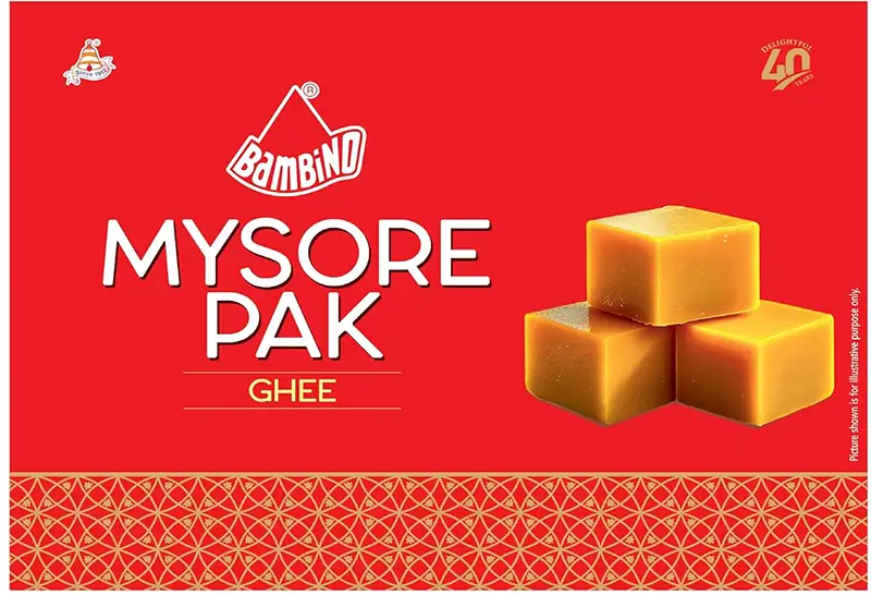 Bambino Mysore Pak (ghee) 1Pack
