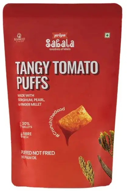 Priya Sabala Tangy Tomato Puffs 1Pack
