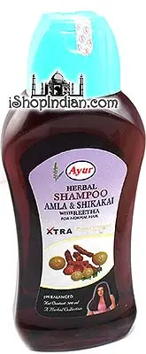 Ayur Herbal Shampoo With Amla  Shikakai & Reetha 1Pack
