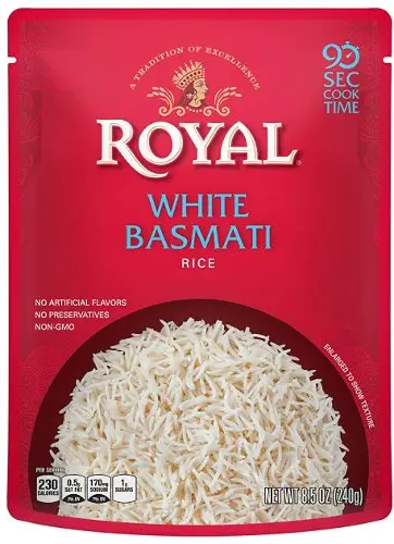 Royal White Basmati Rice (ready-to-eat) 1Pack