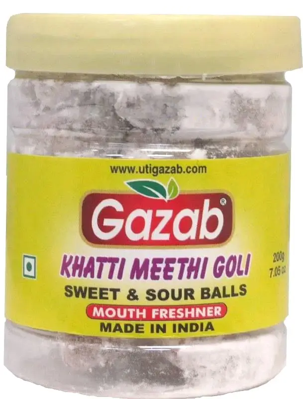 Gazab Khatti Meethi Goli (sweet & Sour Balls) Mouth Freshener 1Pack