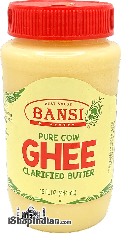 Bansi Pure Cow Ghee 15Oz