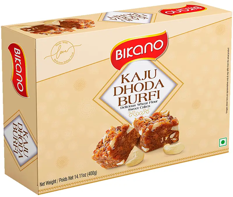 Bikano Kaju Dhoda Burfi 1Pack