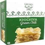 Deep Khichiya - Rice Crackers - Green Chilli 7Oz