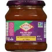 Pataks Major Grey Mango Chutney (mild) 12Oz