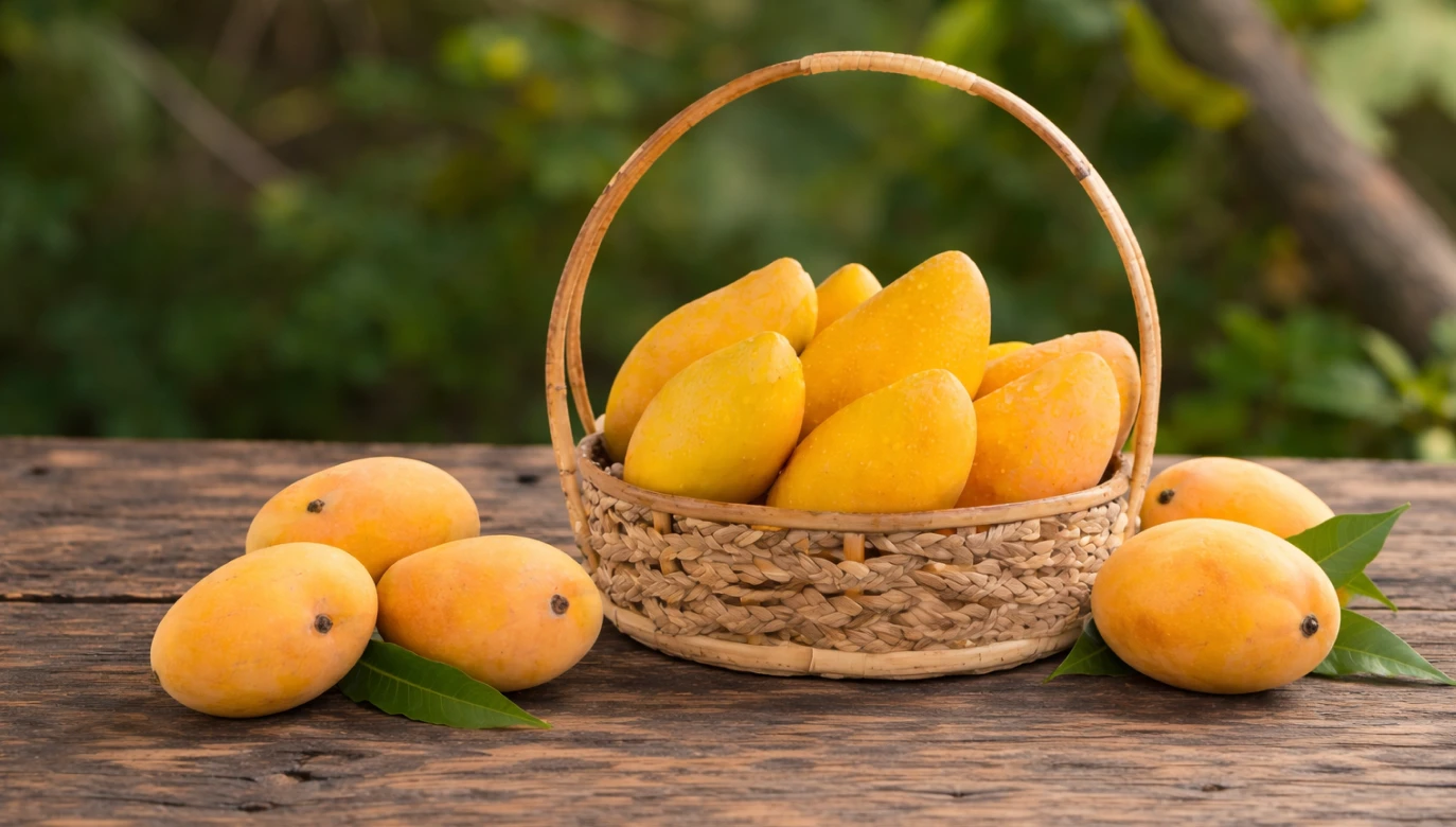 Fresh Indian Alphonso Mangoes Combo of 10-12