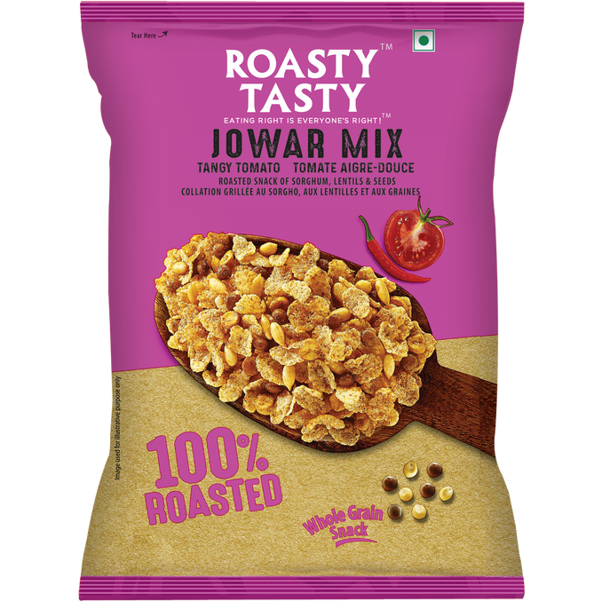 Buy Roasty Tasty Jowar Mix Tangy Tomato 150 Gm | Quicklly Indian ...