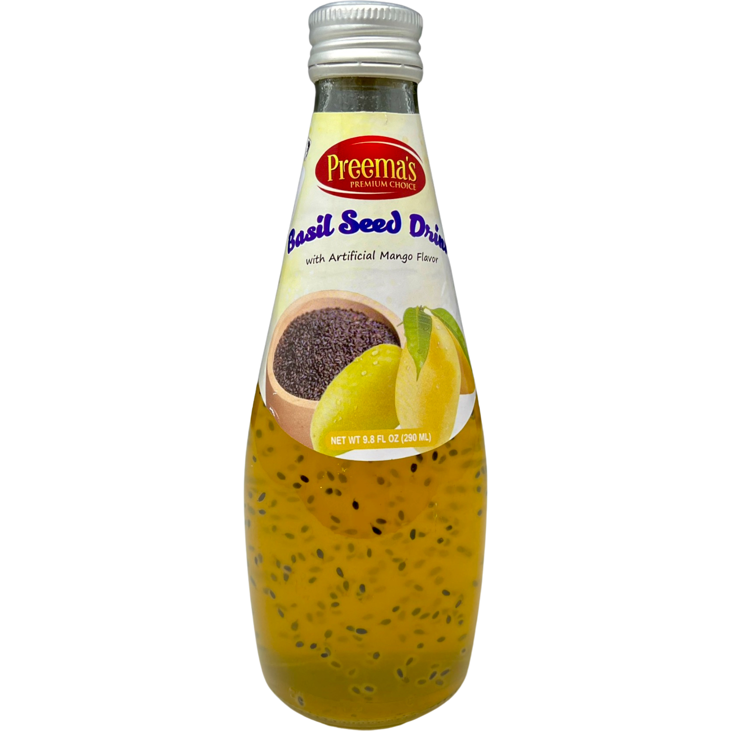 Buy Preema's Basil Seed Mango Flavor Drink 290 Ml Zifiti Fresh Quicklly