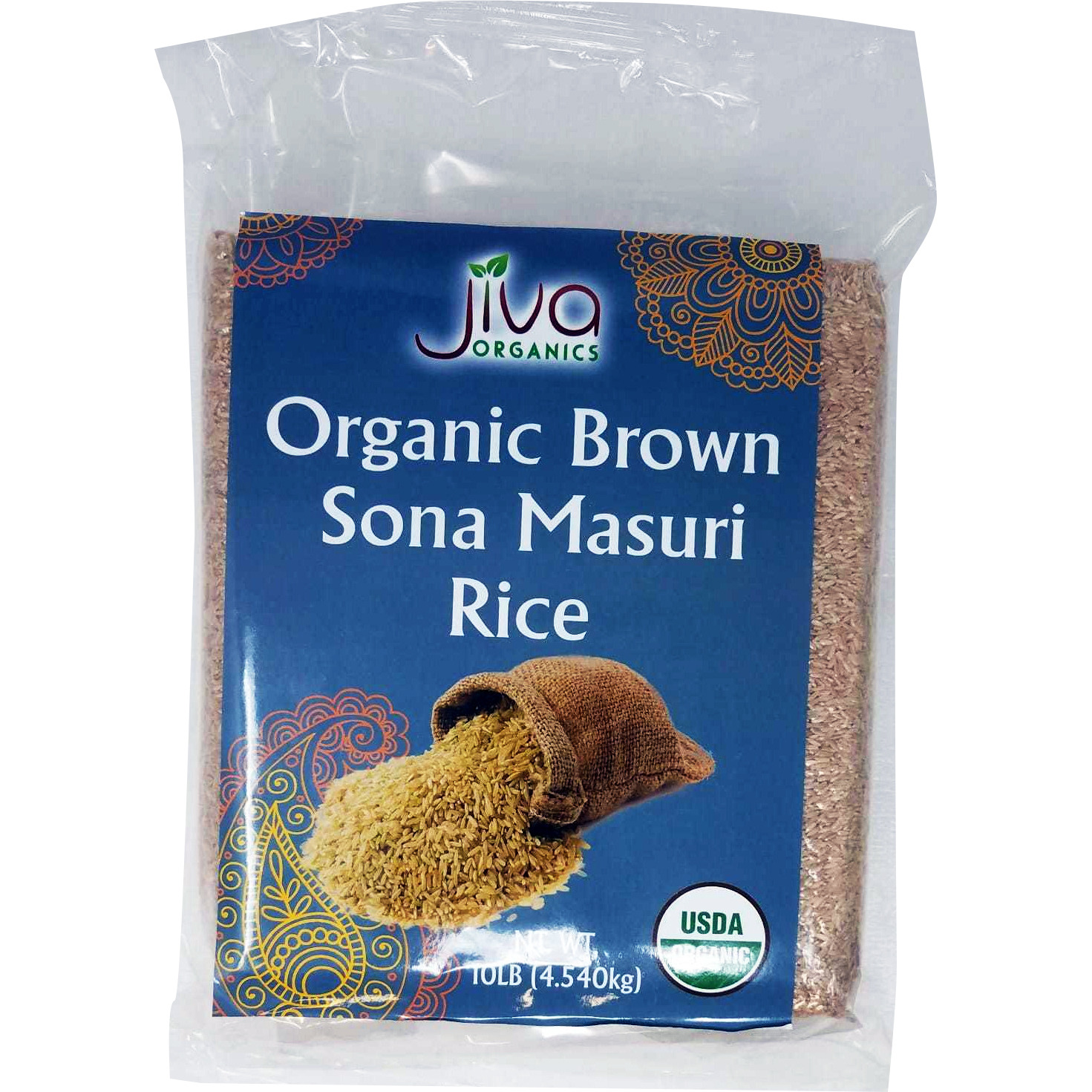 Jiva Organics Organic Brown Sona Masuri Rice Price Buy Online at 17.