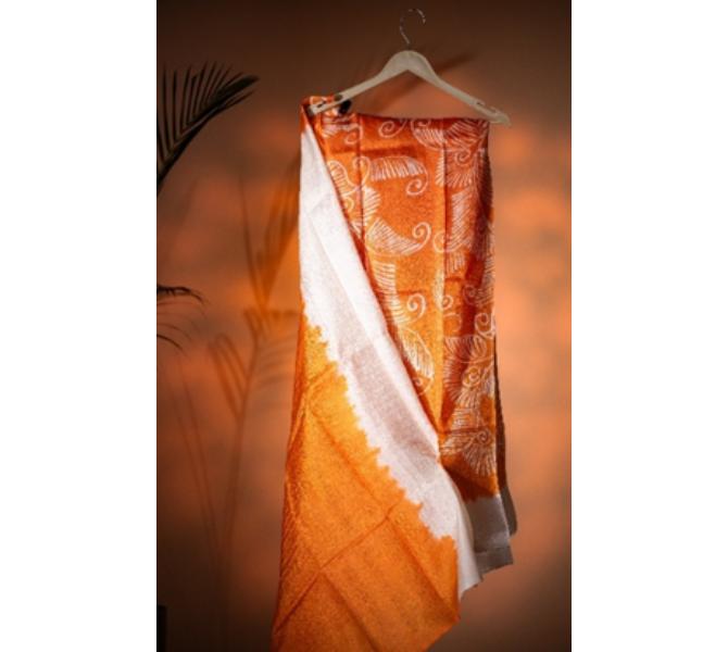 Mulberry Silk Saree  Ethnic Wear by The Ornate Art