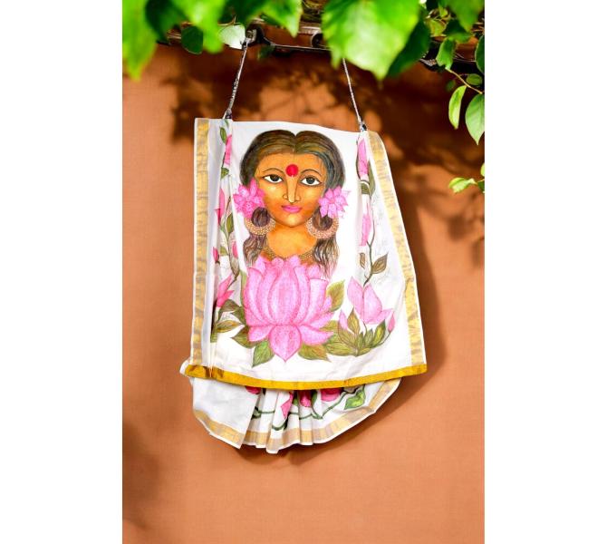 Kerala Cotton Saree  Indian Saree by The Ornate Art