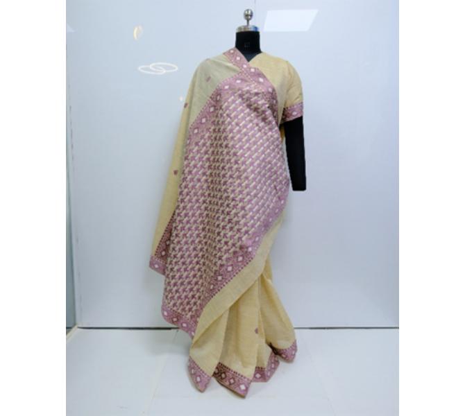 Cotton Silk Saree  Elegant Saree by The Ornate Art
