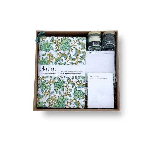 Sustainable Gratitude Hamper By Ekatra  Green Leaf Floral