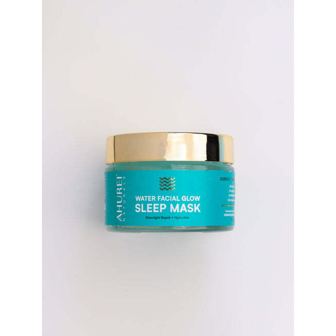 Ahurei Naturals Advanced Overnight Repair Water facial Glow Sleep Mask 50 Ml