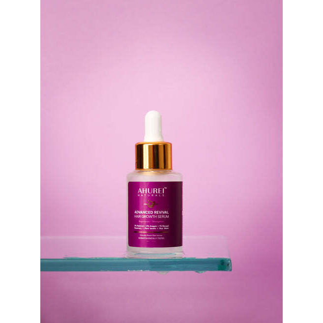 Ahurei Naturals Advanced Revival Hair Growth Serum  30 Ml