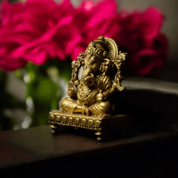Ganesh Ji On Chowki Office decor