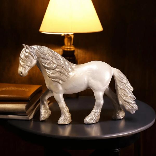 Horse  With Hair  Elegant Equestrian Decor