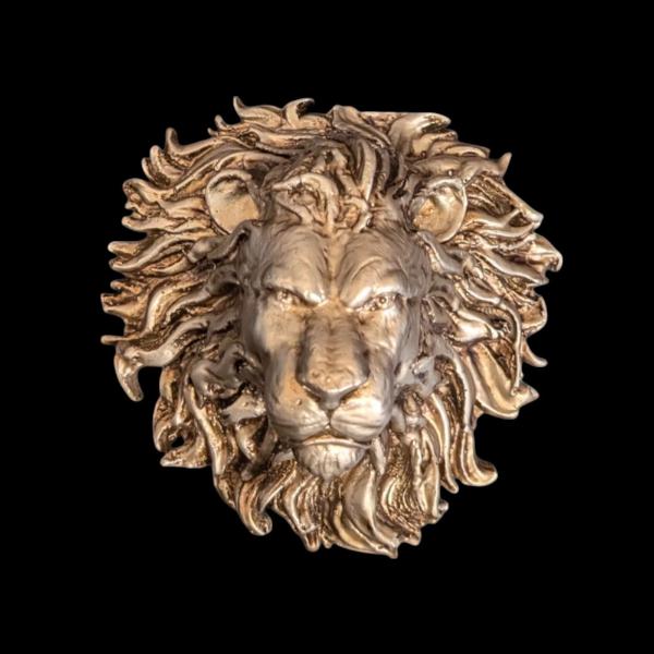 Majestic Lion Head Wall Decor for Office  Home