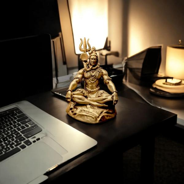 Shivji in Dhyan Mudra  Sacred Serenity and Spiritual Calm