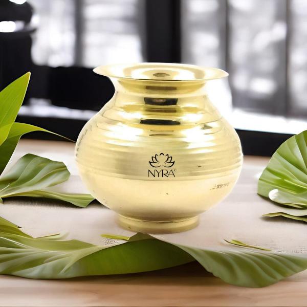 Pure Brass Kalash Peetal Lota 
