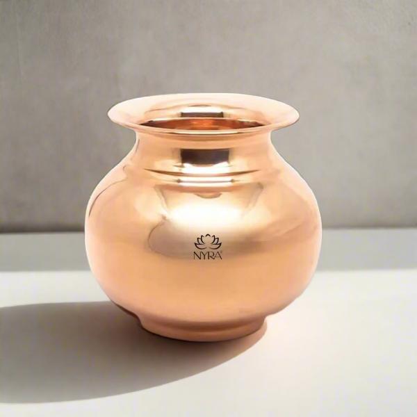 Premium Copper Lota Health Benefits Traditional Tamba Kalash 2 no