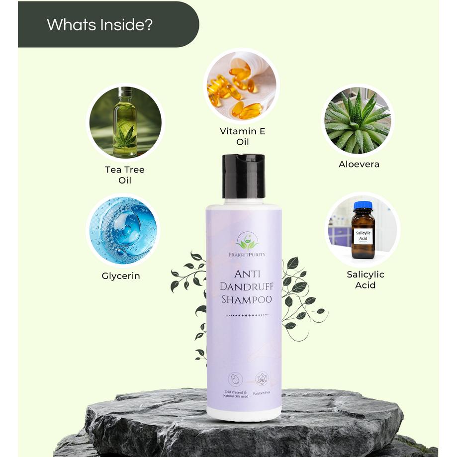 Prakrit Purity Anti Dandruff Shampoo 
