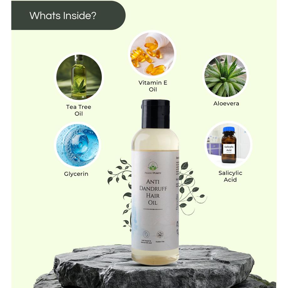 Prakrit Purity Anti Dandruff Hair Oil 
