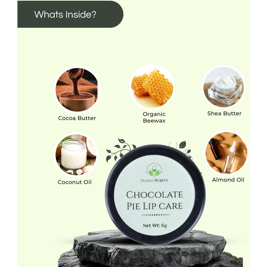 Prakrit Purity Chocolate Lip Balm 