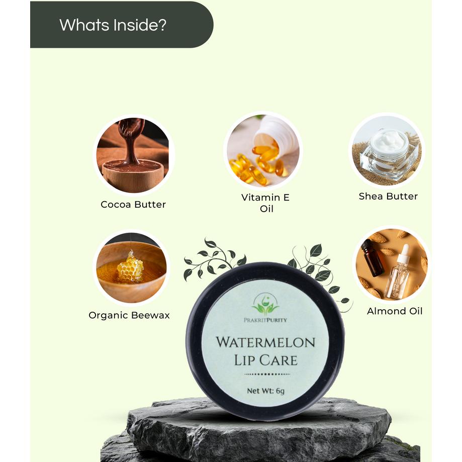 Prakrit Purity Watermelon Lip Balm 