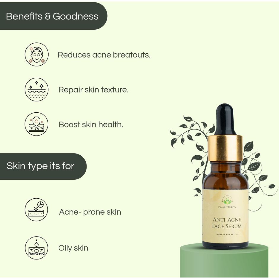 Prakrit Purity Anti Acne Face Serum 