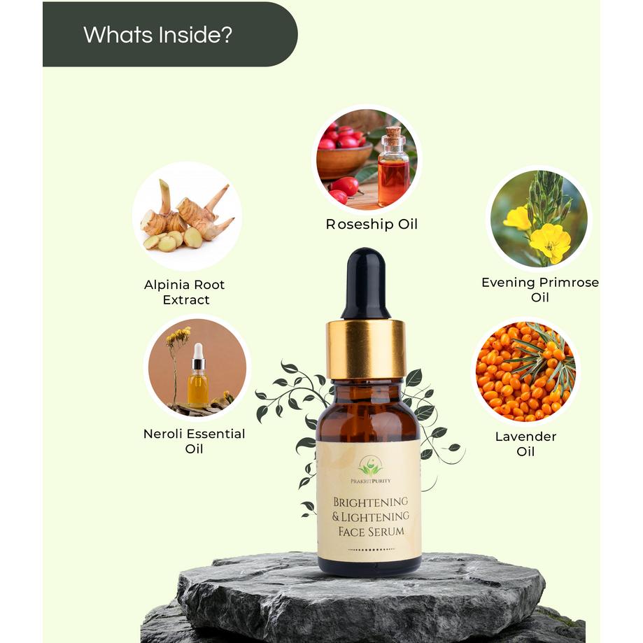 Prakrit Purity Brightening  Lightening Face Serum 