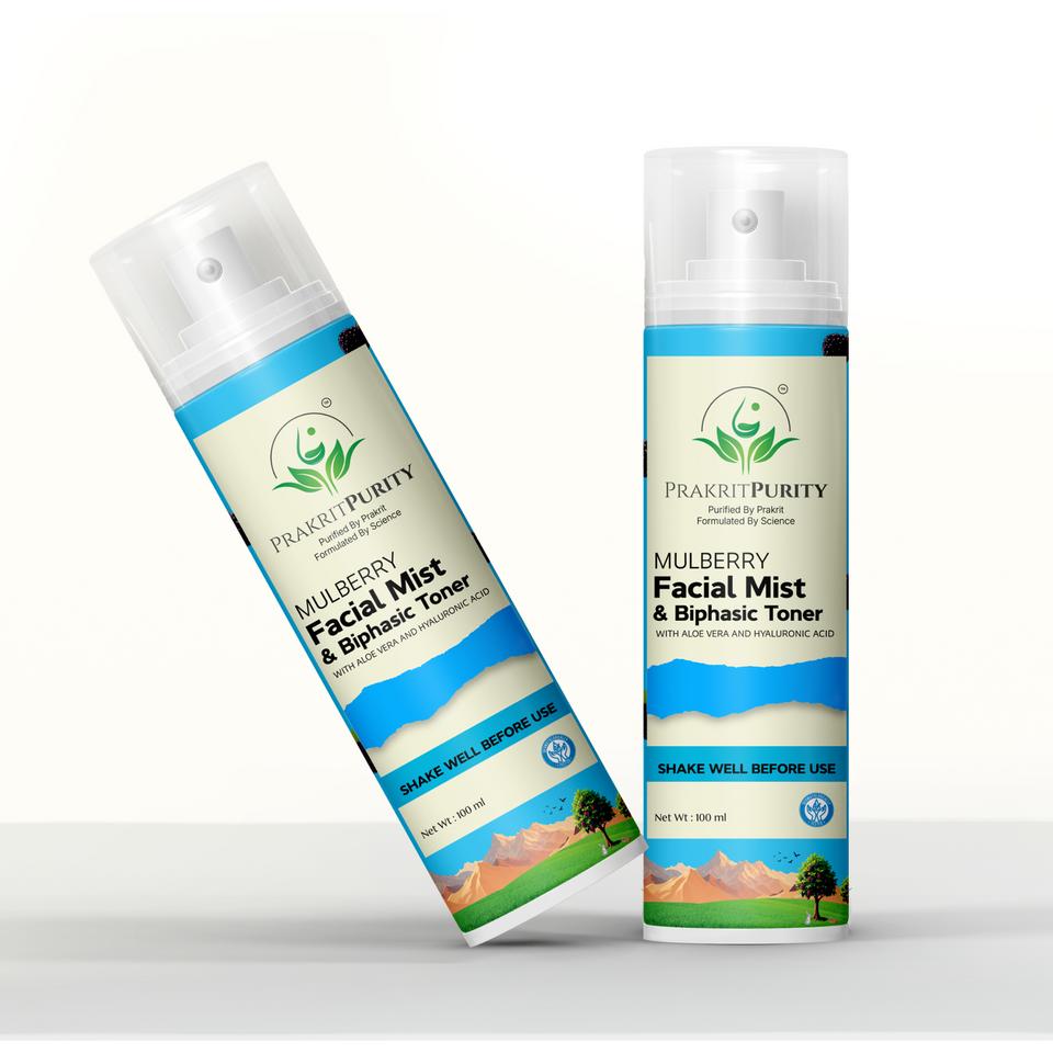 Prakrit Purity Mulberry Facial Mist Biphasic Toner