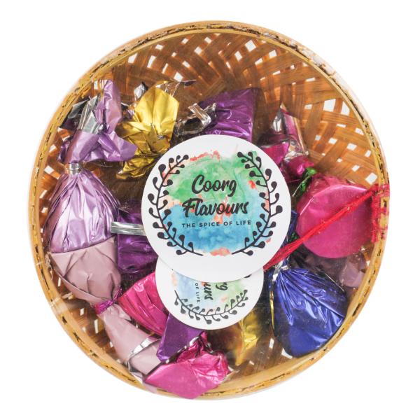 Homemade Chocolates  Bamboo Basket No 2 110g