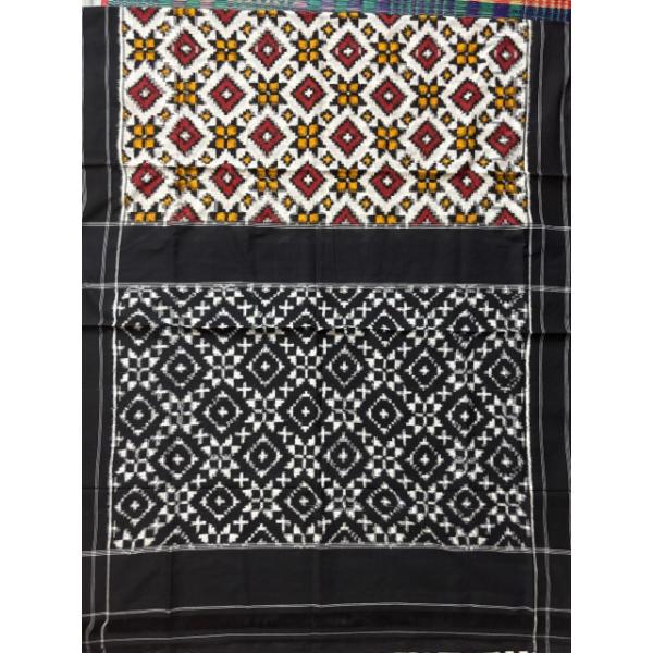 Pochampally Double Ikkat Cotton Saree